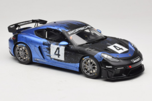 Porsche 718 Cayman GT4 RS Clubsport Black Blue Otto 1:18 OT469 Resin — photo 4 of 6