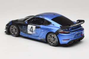 Porsche 718 Cayman GT4 RS Clubsport Black Blue Otto 1:18 OT469 Resin — photo 5 of 6