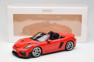 Porsche 718 Spyder RS Guards Red Norev 1:18 187271 Diecast — photo 8 of 8