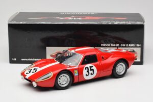 Porsche 904 GTS #35 H. Muller 24 Hours of Le Mans 1964 Minichamps 1:18 180646735 Diecast — photo 8 of 8
