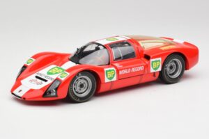 Porsche 906E BP World Record Runs Monza 1967 Minichamps 1:18 100676100 Diecast