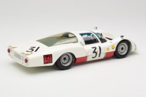 Porsche 906 LH #31 H. Herrmann / H. Linge Porsche System Engineering 24 Hours of Le Mans 1966 Minichamps 1:18 100666131 Dieca — photo 3 of 8