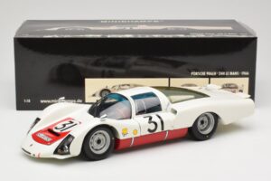 Porsche 906 LH #31 H. Herrmann / H. Linge Porsche System Engineering 24 Hours of Le Mans 1966 Minichamps 1:18 100666131 Dieca — photo 8 of 8