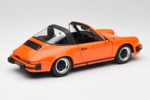Porsche 911 930 Carrera 3.2 Targa Orange Minichamps 1:18 100063064 Diecast — photo 3 of 8