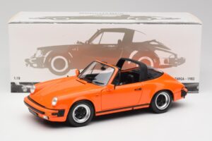 Porsche 911 930 Carrera 3.2 Targa Orange Minichamps 1:18 100063064 Diecast — photo 8 of 8