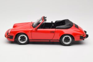 Porsche 911 930 Carrera 3.2 Cabriolet Guards Red Minichamps 1:18 110063030 Diecast — photo 4 of 8