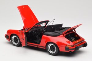 Porsche 911 930 Carrera 3.2 Cabriolet Guards Red Minichamps 1:18 110063030 Diecast — photo 5 of 8