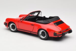 Porsche 911 930 Carrera 3.2 Cabriolet Guards Red Minichamps 1:18 110063030 Diecast — photo 7 of 8