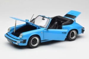 Porsche 911 930 Carrera Cabriolet Blue Minichamps 1:18 100063032 Diecast — photo 2 of 8