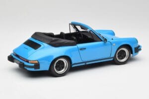 Porsche 911 930 Carrera Cabriolet Blue Minichamps 1:18 100063032 Diecast — photo 3 of 8