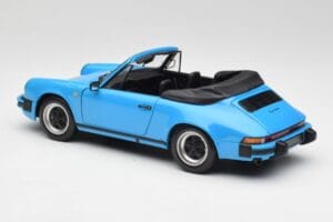 Porsche 911 930 Carrera Cabriolet Blue Minichamps 1:18 100063032 Diecast — photo 7 of 8