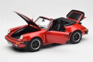 Porsche 911 930 Turbo Cabriolet Red Norev 1:18 187664 Diecast — photo 2 of 8