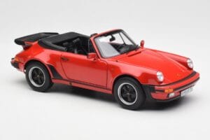 Porsche 911 930 Turbo Cabriolet Red Norev 1:18 187664 Diecast — photo 6 of 8