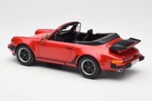 Porsche 911 930 Turbo Cabriolet Red Norev 1:18 187664 Diecast — photo 7 of 8
