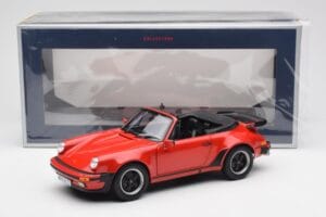 Porsche 911 930 Turbo Cabriolet Red Norev 1:18 187664 Diecast — photo 8 of 8