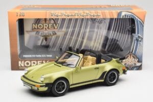 Porsche 911 930 Turbo Targa Green Metallic Norev 1:18 187526 Diecast — photo 10 of 10