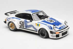 Porsche 911 934 #58 B. Wollek / P. Gurdjian Kremer Racing Winners Group 4 24 Hours of Le Mans 1977 Minichamps 1:18 155776458  — photo 4 of 6