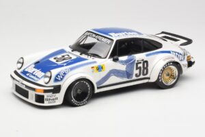 Porsche 911 934 #58 B. Wollek / P. Gurdjian Kremer Racing Winners Group 4 24 Hours of Le Mans 1977 Minichamps 1:18 155776458 