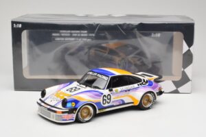 Porsche 911 934 Schiller Racing Team #69 R. Haldi / H. Vetsch 24 Hours of Le Mans 1976 Minichamps 1:18 155766469 Diecast — photo 6 of 6