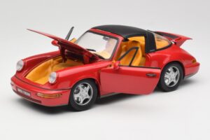 Porsche 911 964 Carrera 2 Targa Red Anson 1:18 30305-W Diecast — photo 2 of 8