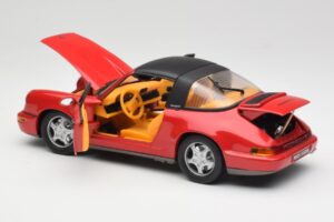 Porsche 911 964 Carrera 2 Targa Red Anson 1:18 30305-W Diecast — photo 5 of 8