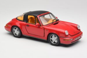 Porsche 911 964 Carrera 2 Targa Red Anson 1:18 30305-W Diecast — photo 6 of 8