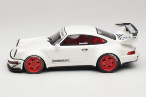 Porsche 911 964 RWB Hoonigan White GT Spirit 1:18 GT732 Resin — photo 3 of 6