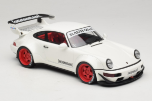 Porsche 911 964 RWB Hoonigan White GT Spirit 1:18 GT732 Resin — photo 4 of 6