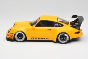 Porsche 911 964 RWB Keema Yellow GT Spirit 1:18 GT492 Resin — photo 3 of 6