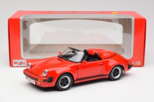 Porsche 911 964 Speedster Red Maisto 1:18 37800-M2 Diecast — photo 8 of 8