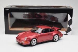 Porsche 911 964 Turbo Red Minichamps 1:18 155069102 Diecast — photo 6 of 6