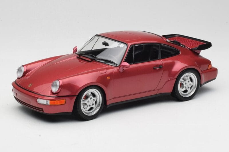 Porsche 911 964 Turbo Red Minichamps 1:18 155069102 Diecast
