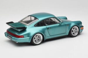 Porsche 911 964 Turbo Wimbledon Green Metallic Solido 1:18 S1803407 Diecast — photo 3 of 8