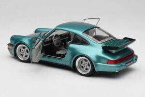 Porsche 911 964 Turbo Wimbledon Green Metallic Solido 1:18 S1803407 Diecast — photo 5 of 8
