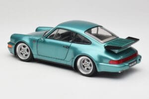 Porsche 911 964 Turbo Wimbledon Green Metallic Solido 1:18 S1803407 Diecast — photo 7 of 8