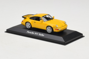 Porsche 911 964 Turbo Yellow MaxiChamps 1:43 940069104 Diecast — photo 3 of 4
