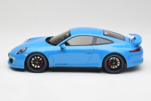 Porsche 911 991 Carrera 4S Aerokit Blue GT Spirit 1:18 GT085 Resin — photo 3 of 6