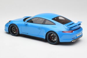 Porsche 911 991 Carrera 4S Aerokit Blue GT Spirit 1:18 GT085 Resin — photo 5 of 6