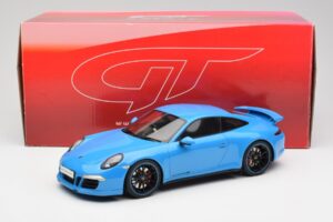 Porsche 911 991 Carrera 4S Aerokit Blue GT Spirit 1:18 GT085 Resin — photo 6 of 6