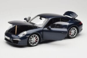 Porsche 911 991 Carrera S Blue Metallic Minichamps 1:18 WAP0210200C Diecast — photo 2 of 8