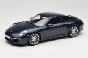 Porsche 911 991 Carrera S Blue Metallic Minichamps 1:18 WAP0210200C Diecast