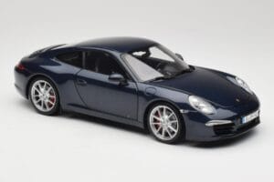 Porsche 911 991 Carrera S Blue Metallic Minichamps 1:18 WAP0210200C Diecast — photo 6 of 8