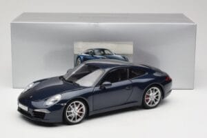 Porsche 911 991 Carrera S Blue Metallic Minichamps 1:18 WAP0210200C Diecast — photo 8 of 8