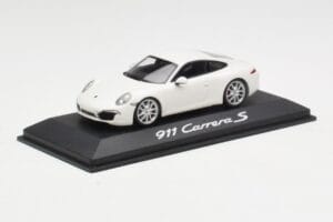 Porsche 911 991 Carrera S White IAA Frankfurt 2011 Minichamps 1:43 WAX20100090 Diecast — photo 2 of 5