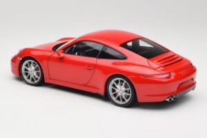 Porsche 911 991 Carrera S Guards Red Minichamps 1:18 100061020 Diecast — photo 7 of 8