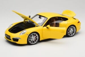 Porsche 911 991 Carrera S Racing Yellow Minichamps 1:18 100061021 Diecast — photo 2 of 8