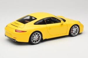 Porsche 911 991 Carrera S Racing Yellow Minichamps 1:18 100061021 Diecast — photo 3 of 8