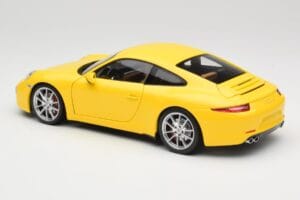 Porsche 911 991 Carrera S Racing Yellow Minichamps 1:18 100061021 Diecast — photo 7 of 8