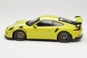 Porsche 911 991.1 GT3 RS Lizard Green & Stripes Minichamps 1:18 155066224 Diecast — photo 3 of 6