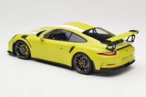 Porsche 911 991.1 GT3 RS Lizard Green & Stripes Minichamps 1:18 155066224 Diecast — photo 5 of 6